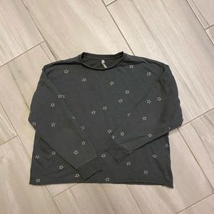 Rylee and Cru Star oversized sweatshirt